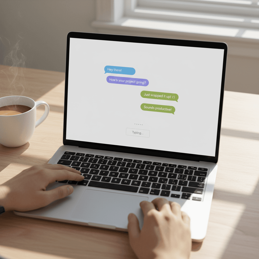 Système de chat automatisé avec réponses instantanées