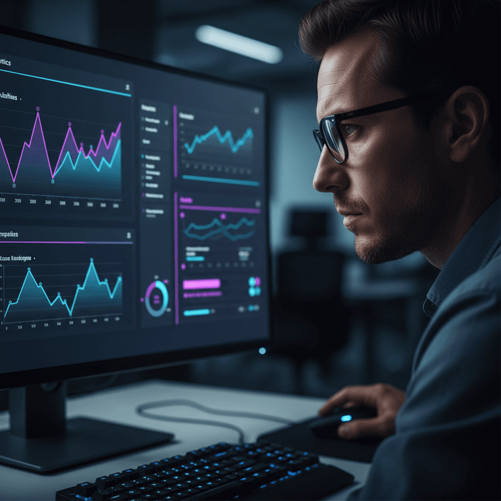 Tableau de bord analytique montrant la rétention client améliorée